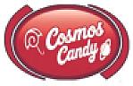 COSMOS CANDY (and logo) trademark logo