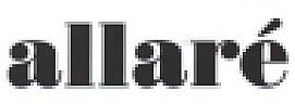 ALLARE (and logo) trademark logo