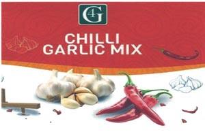 G4 CHILLI GARLIC MIX (and logo) trademark logo