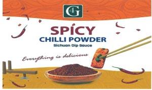 G4 SPICY CHILLI POWDER (and logo) trademark logo