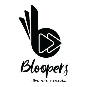 Bloopers - Live the Moment (and logo) trademark logo