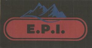 E. P. I. (and logo) trademark logo