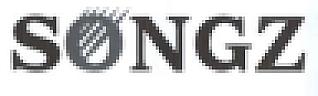 SONGZ (and logo) trademark logo