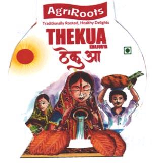 AGRIROOTS THEKUA (and logo) trademark logo