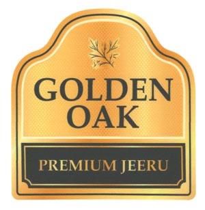 GOLDEN OAK PREMIUM JEERU (and logo) trademark logo