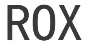ROX (and logo) trademark logo