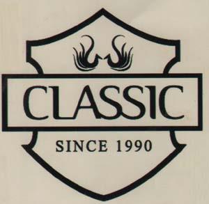 CLASSIC (and logo) trademark logo