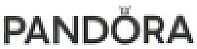 PANDORA (and logo) trademark logo