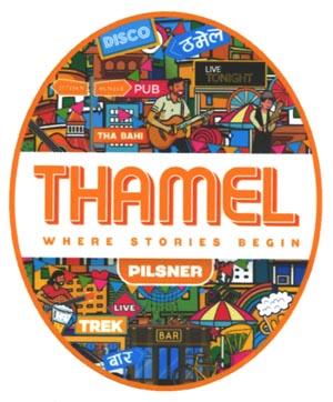 THAMEL PILSNER (and logo) trademark logo