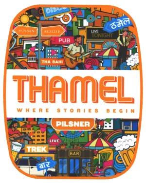 THAMEL PILSNER (and logo) trademark logo