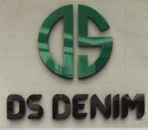 DS DENIM (and logo) trademark logo