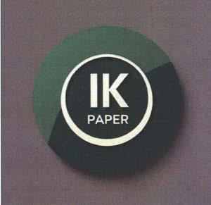 IK PAPER (and logo) trademark logo