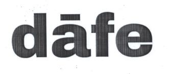DAFE HIMALAYAN SPRING WATER (and logo) trademark logo