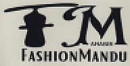 MAHABIR FASHION MANDU (and logo) trademark logo
