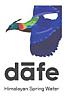 DAFE HIMALAYAN SPRING WATER (and logo) trademark logo