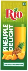 RIO PINEAPPLE DELIGHT (and logo) trademark logo