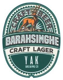 BARAHSINGHE (and logo) trademark logo
