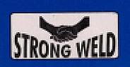 SRONG WELD (and logo) trademark logo