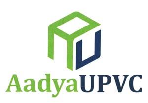 AADYA UPVC (and logo) trademark logo