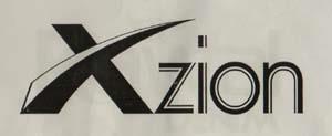 XZION (and logo) trademark logo