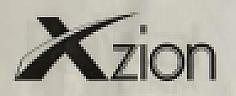 XZION (and logo) trademark logo