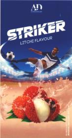 STRIKER LITCHI FLAVOUR (and logo) trademark logo
