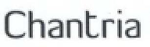 Chantria (and logo) trademark logo