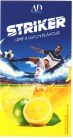 STRIKER LIME & LEMON FLAVOUR (and logo) trademark logo