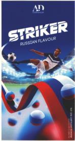 STRIKER RUSSIAN FLAVOUR (and logo) trademark logo