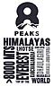 8 Peaks (and logo) trademark logo