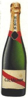 MUMM CORDON ROUGE BOTTLE 2D 2024 (and logo) trademark logo