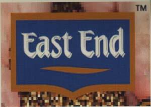EAST END (and logo) trademark logo