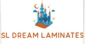 SL DREAM LAMINATES (and logo) trademark logo