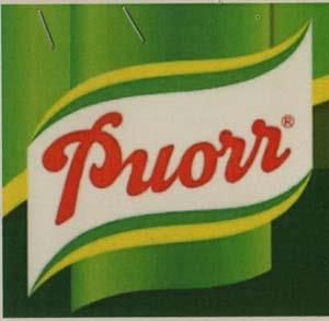 PUORR (and logo) trademark logo