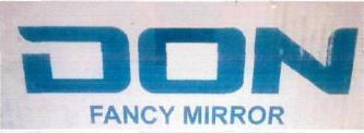 DON FANCY MIRROR (and logo) trademark logo