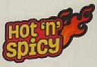 HOT 'n' Spicy (and logo) trademark logo