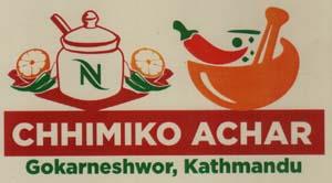 CHHIMIKO ACHAR (and logo) trademark logo