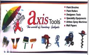 axis Tools (and logo) trademark logo