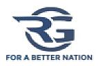 RG (and logo) trademark logo