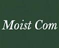 MOIST COM (and logo) trademark logo