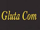 GLUTA COM (and logo) trademark logo