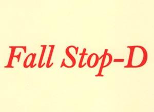 FALL STOP-D (and logo) trademark logo
