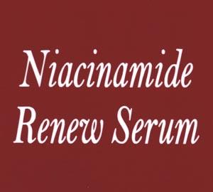 RENEW SERUM (and logo) trademark logo