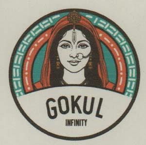 GOKUL INFINITY (and logo) trademark logo