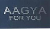 AAGYA (and logo) trademark logo