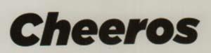 CHEEROS (and logo) trademark logo