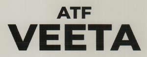 ATF VEETA (and logo) trademark logo