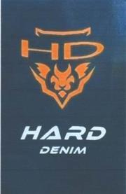 HARD DENIM (and logo) trademark logo