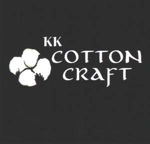 KK COTTON CRAFT (and logo) trademark logo