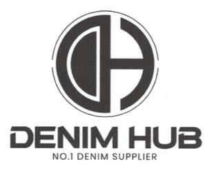 DENIM HUB (and logo) trademark logo